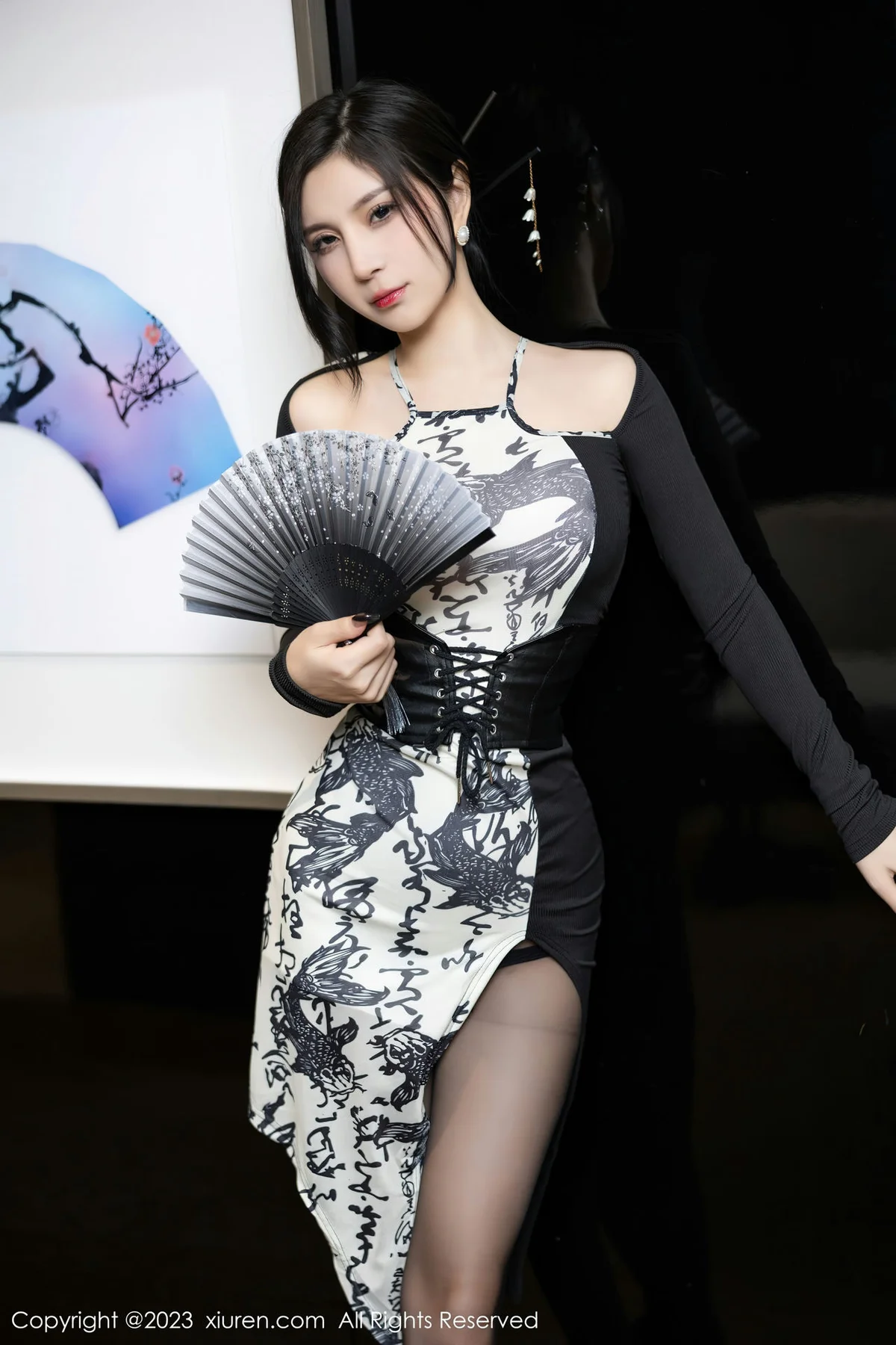 XiuRen 秀人 No.6406 小蛮妖Yummy 魅惑黑丝海南岛旅拍1 - 1