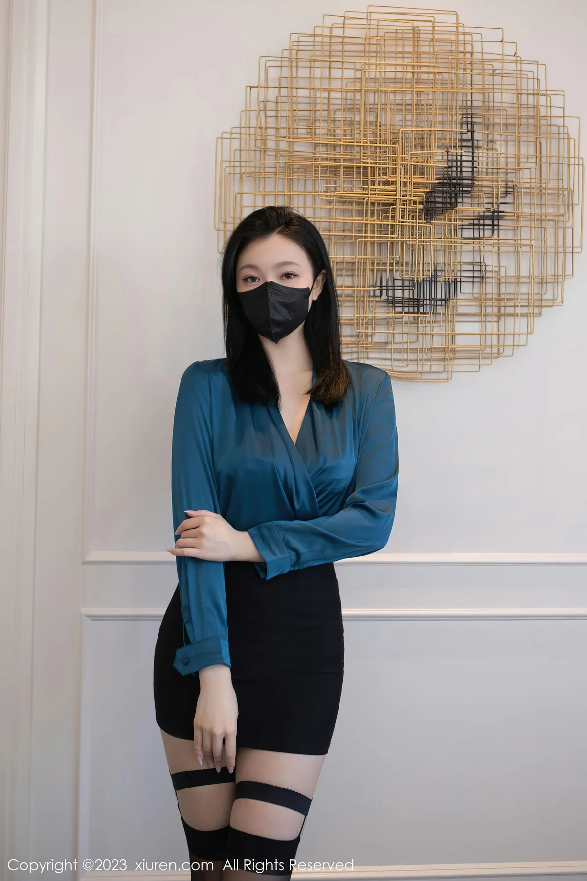 XiuRen 秀人 No.6413 安然anran 紫色内衣珠三角旅拍11 - 2