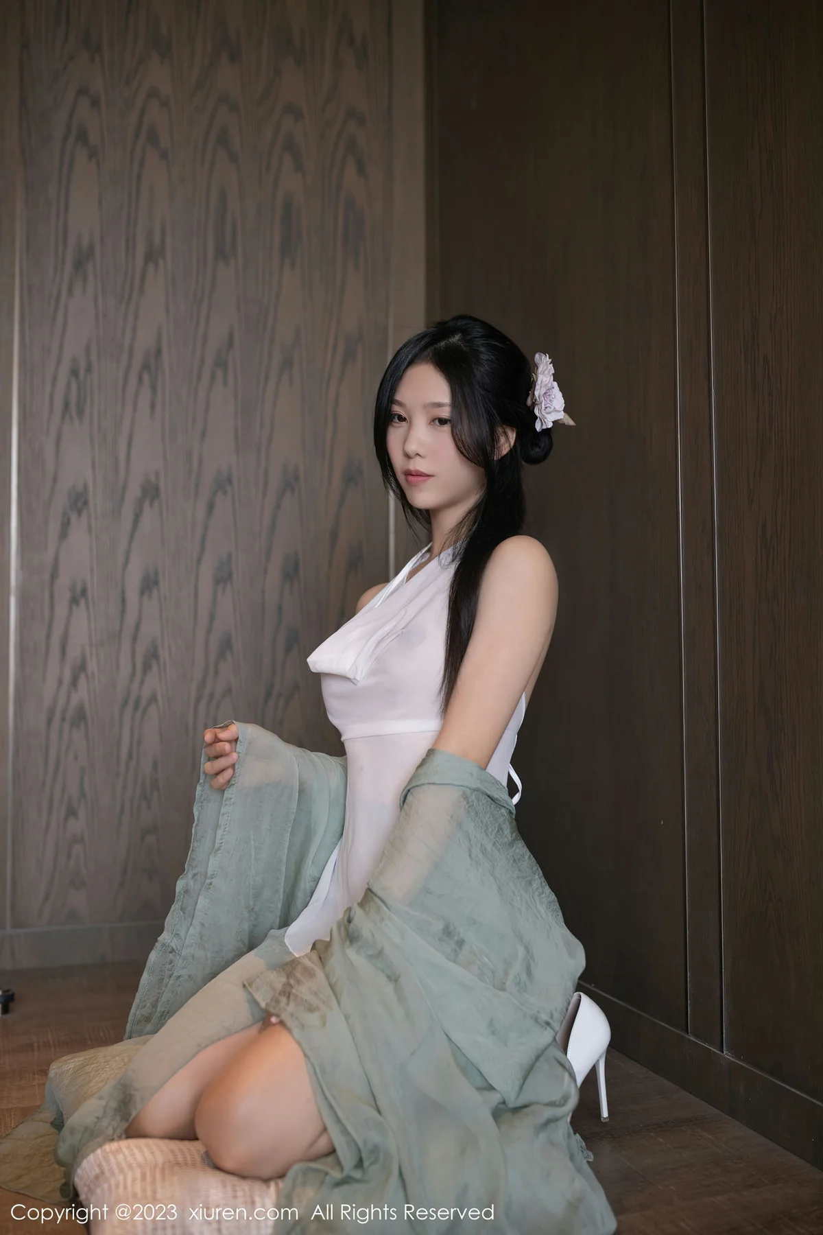 XiuRen 秀人 No.6420 利世 绿色古装性感写真33 - 9