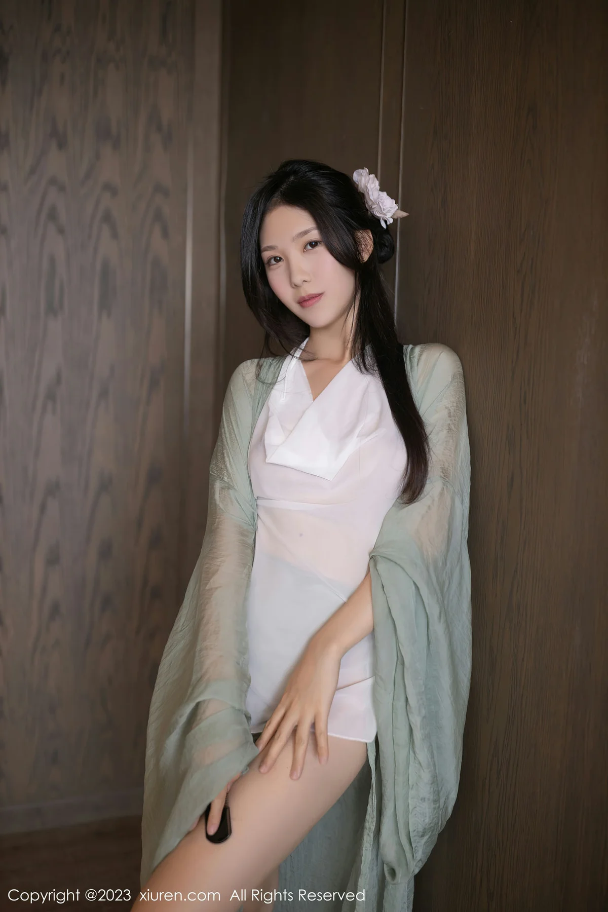 XiuRen 秀人 No.6420 利世 绿色古装性感写真33 - 8