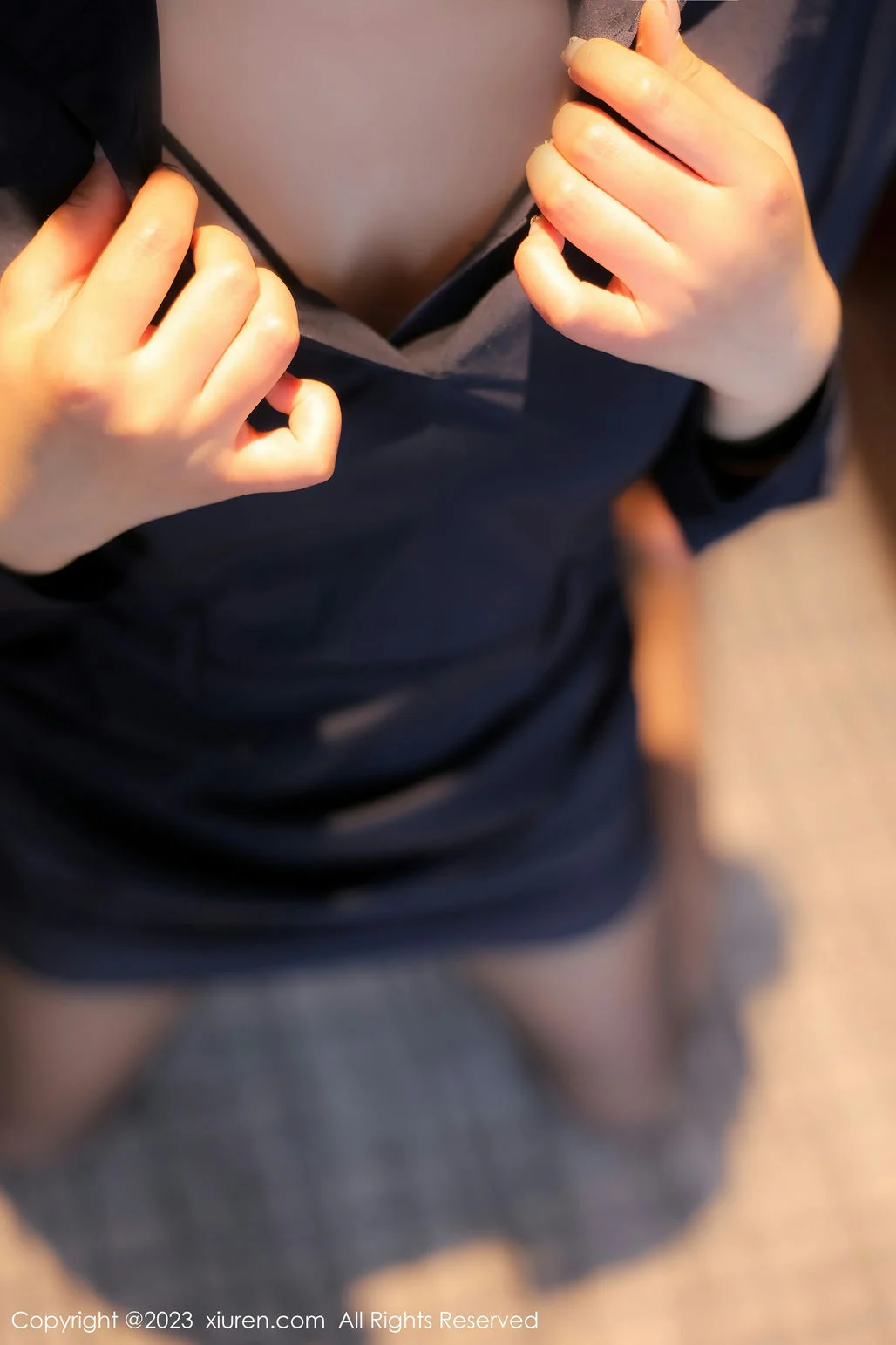 XiuRen 秀人 No.6427 桐桐 白色蕾丝内衣写真3 - 6