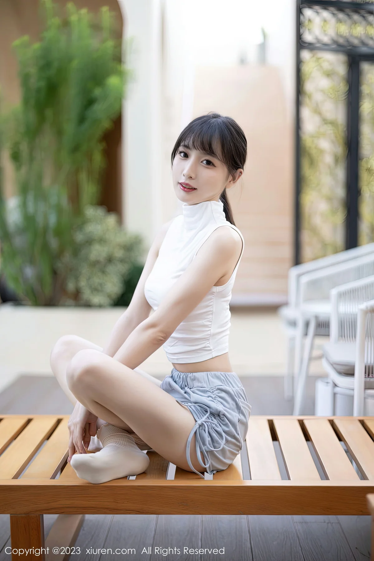 XiuRen 秀人 No.6455 林星阑 连衣短裙海南旅拍2 - 10