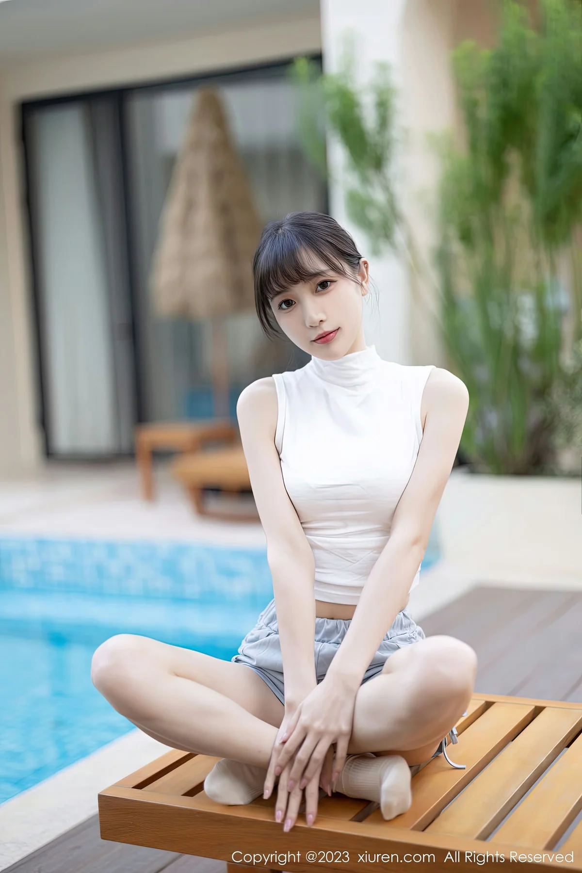 XiuRen 秀人 No.6455 林星阑 连衣短裙海南旅拍2 - 1