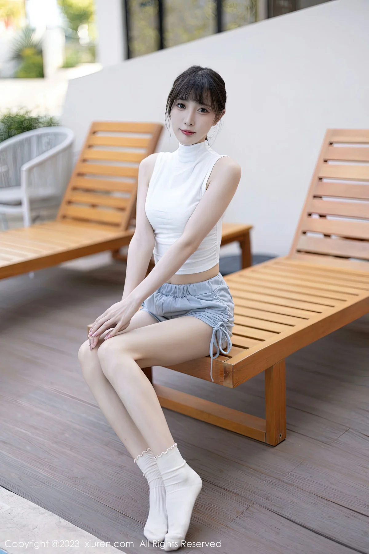 XiuRen 秀人 No.6455 林星阑 连衣短裙海南旅拍2 - 6