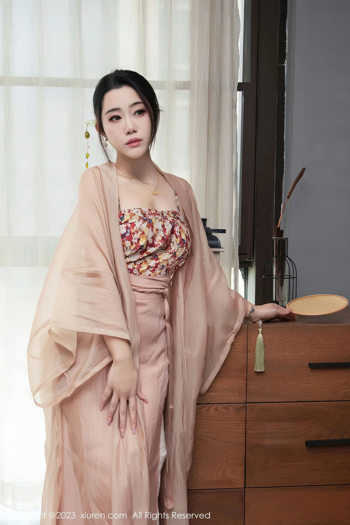 XiuRen 秀人 No.6457 严利娅Yuliya 古风汉服性感写真 - 8