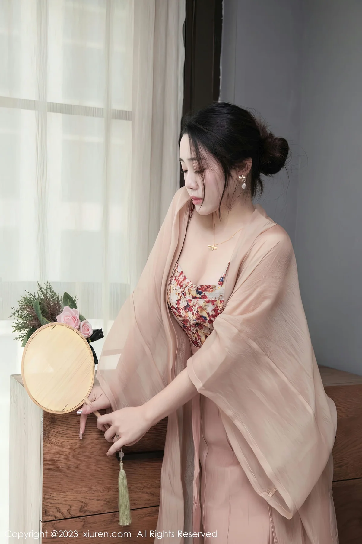 XiuRen 秀人 No.6457 严利娅Yuliya 古风汉服性感写真 - 3