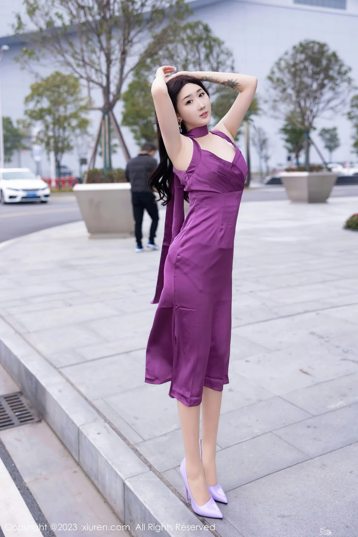 XiuRen 秀人 No.6462 江真真 圆润丰腴原色丝袜性感写真1 - 6