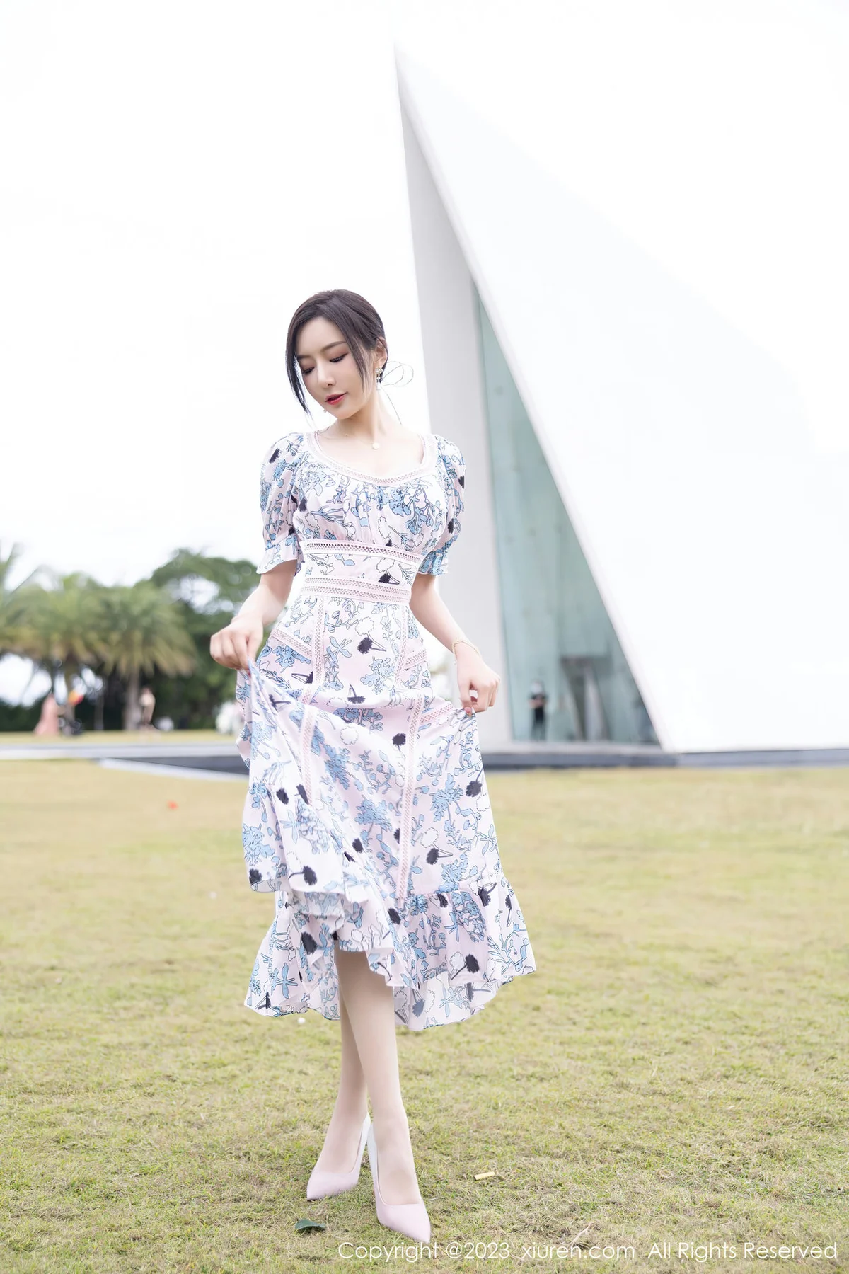 XiuRen 秀人 No.6474 王馨瑶yanni 诱人原色丝袜海南岛旅拍1 - 1