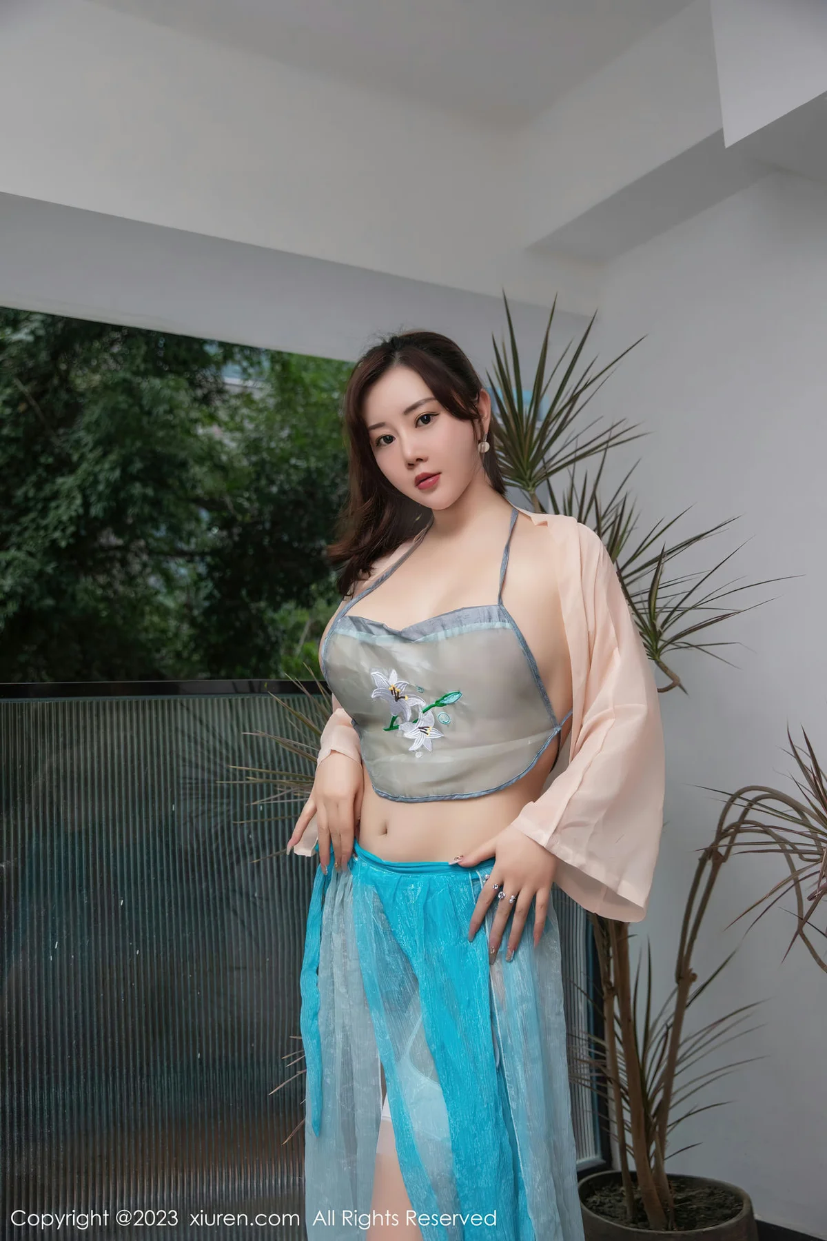 XiuRen 秀人 No.6483 王婉悠Queen 轻透薄纱性感写真33 - 3