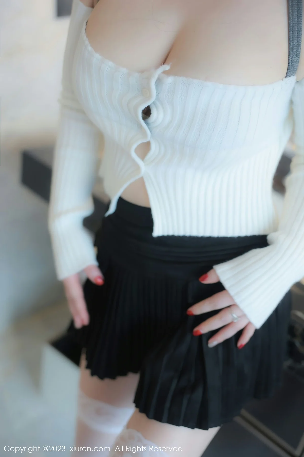 XiuRen 秀人 No.6484 诗诗kiki 诱人白色丝袜性感写真2 - 10