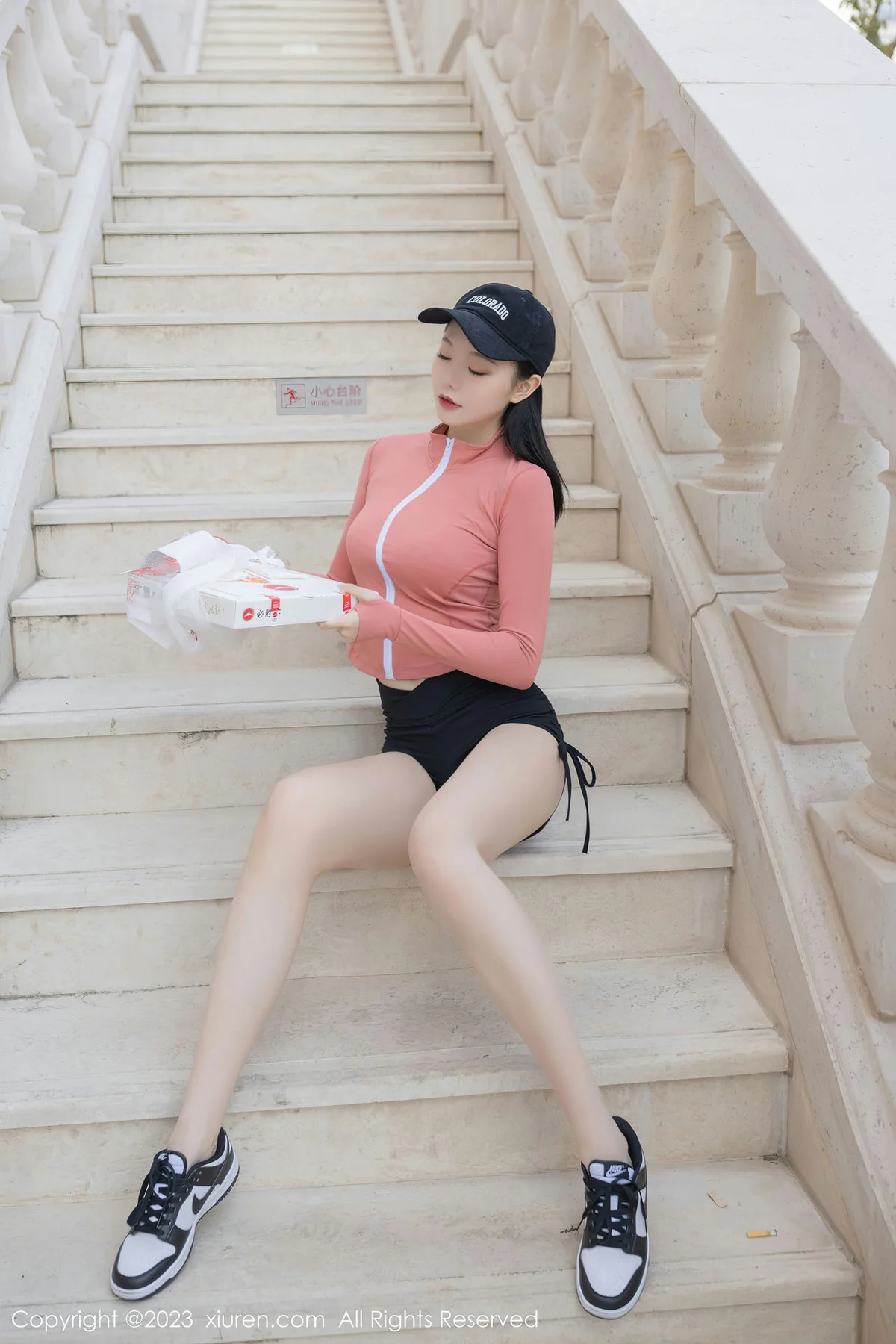 XiuRen 秀人 No.6487 安然anran 性感外卖员装扮性感写真11 - 4