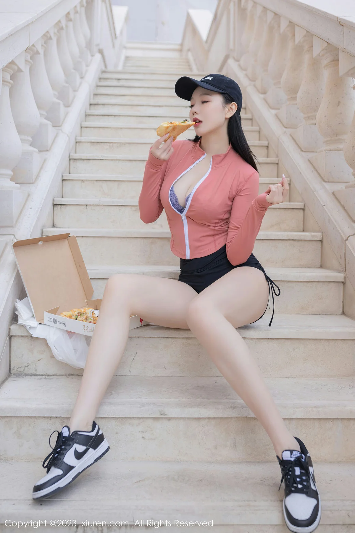 XiuRen 秀人 No.6487 安然anran 性感外卖员装扮性感写真11 - 10