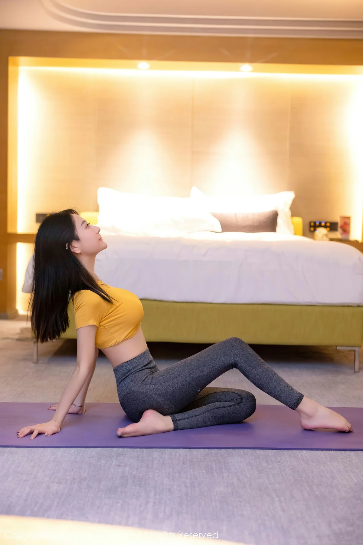 XiuRen 秀人 No.6488 谢小蒽 瑜伽运动主题写真11 - 3