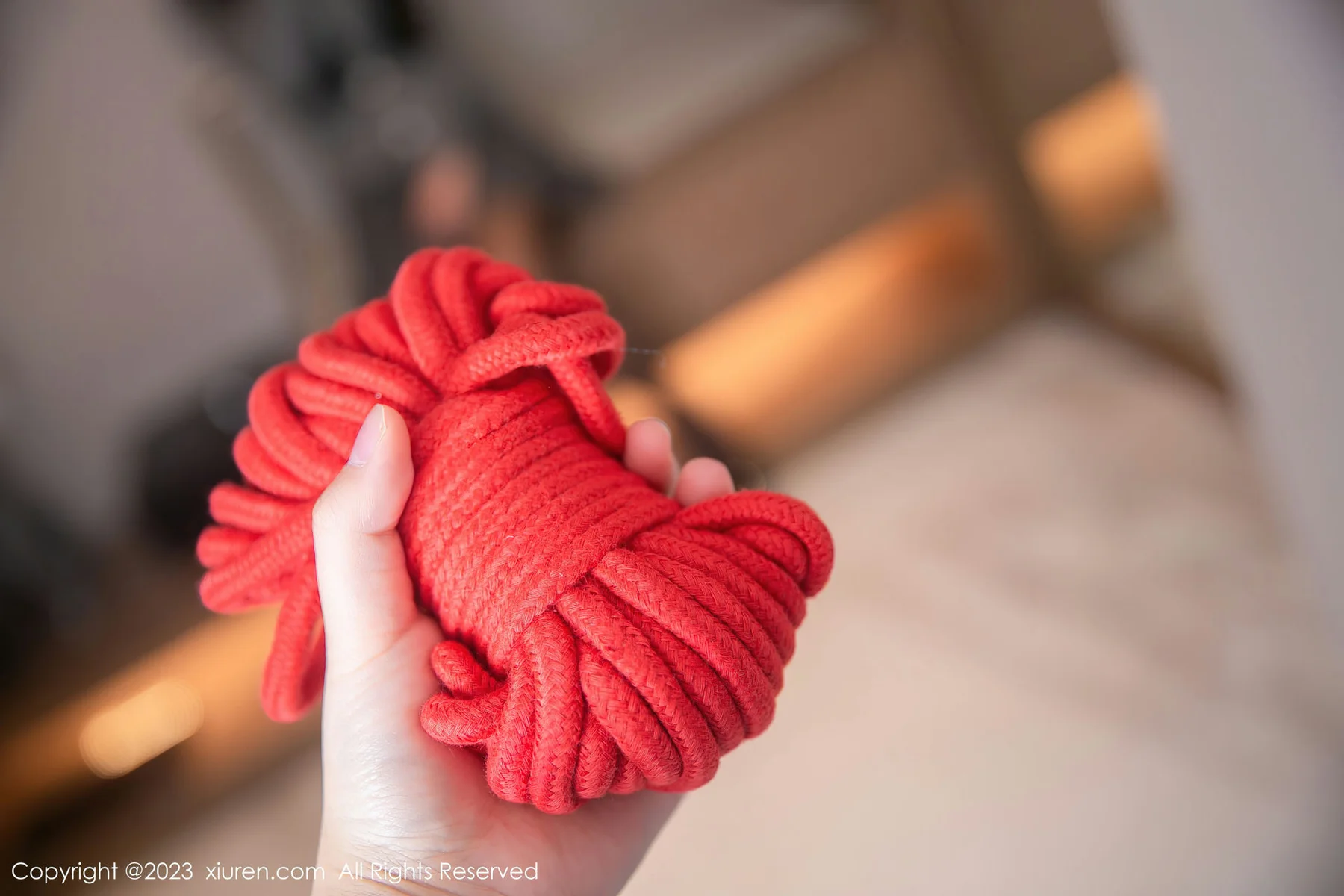 XiuRen 秀人 No.6495 谭小灵 粉色蕾丝内衣首套写真1 - 5