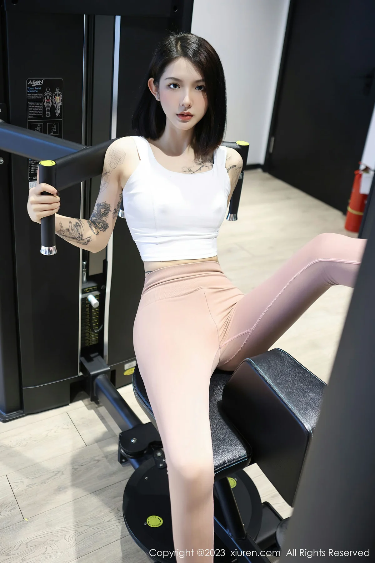 XiuRen 秀人 No.6506 乔一一 健身场景拍摄性感写真11 - 3