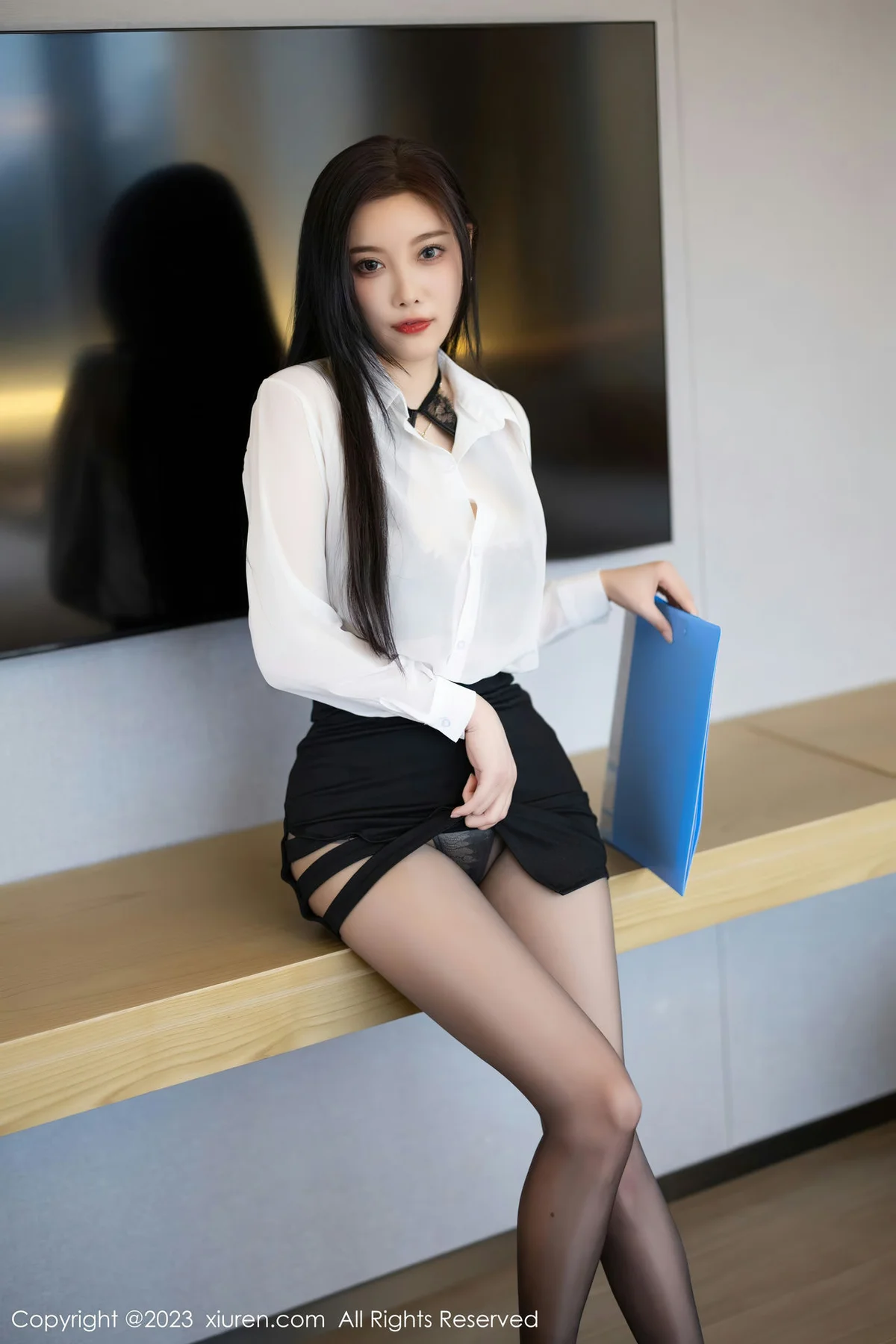 XiuRen 秀人 No.6511 杨晨晨Yome 文员装扮性感写真11 - 7