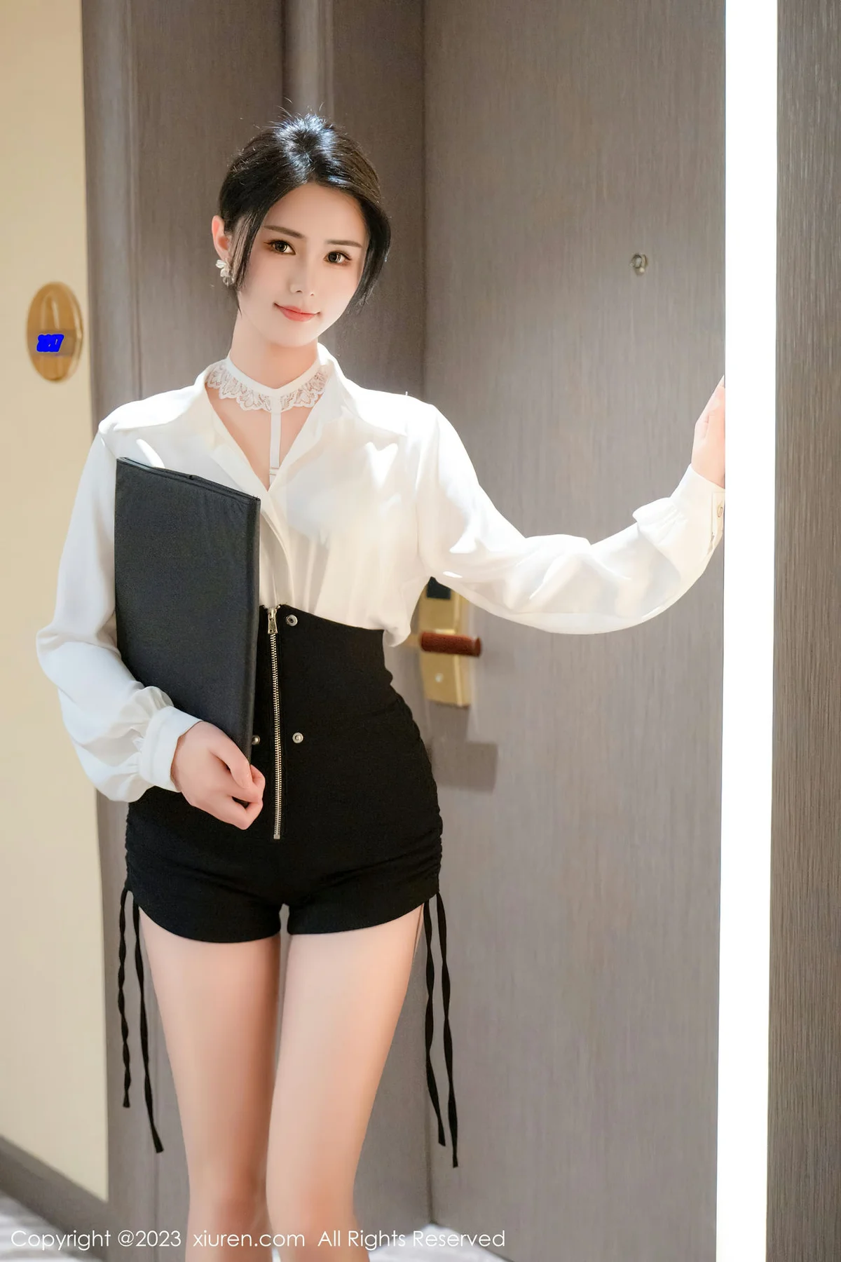 XiuRen 秀人 No.6520 艾希儿 Ol系列性感写真3 - 8