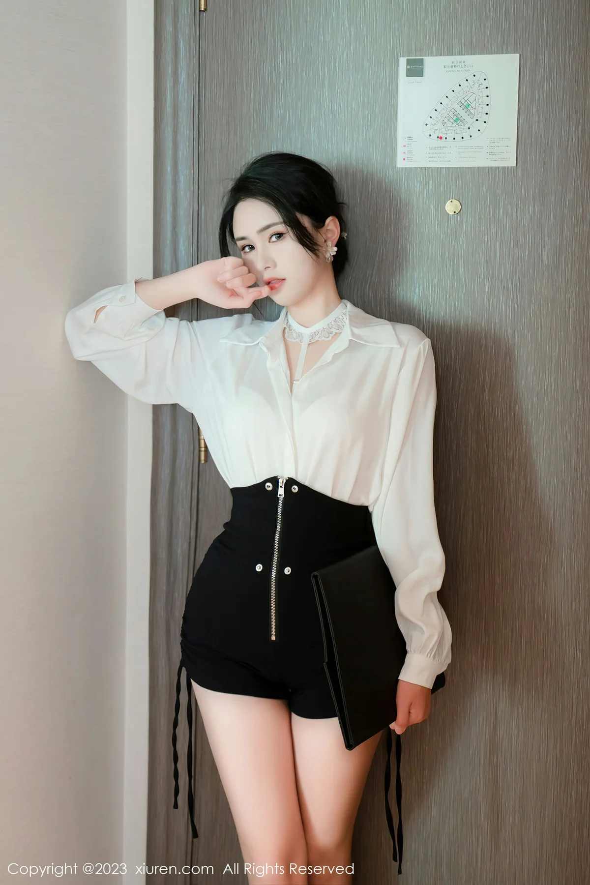 XiuRen 秀人 No.6520 艾希儿 Ol系列性感写真3 - 3