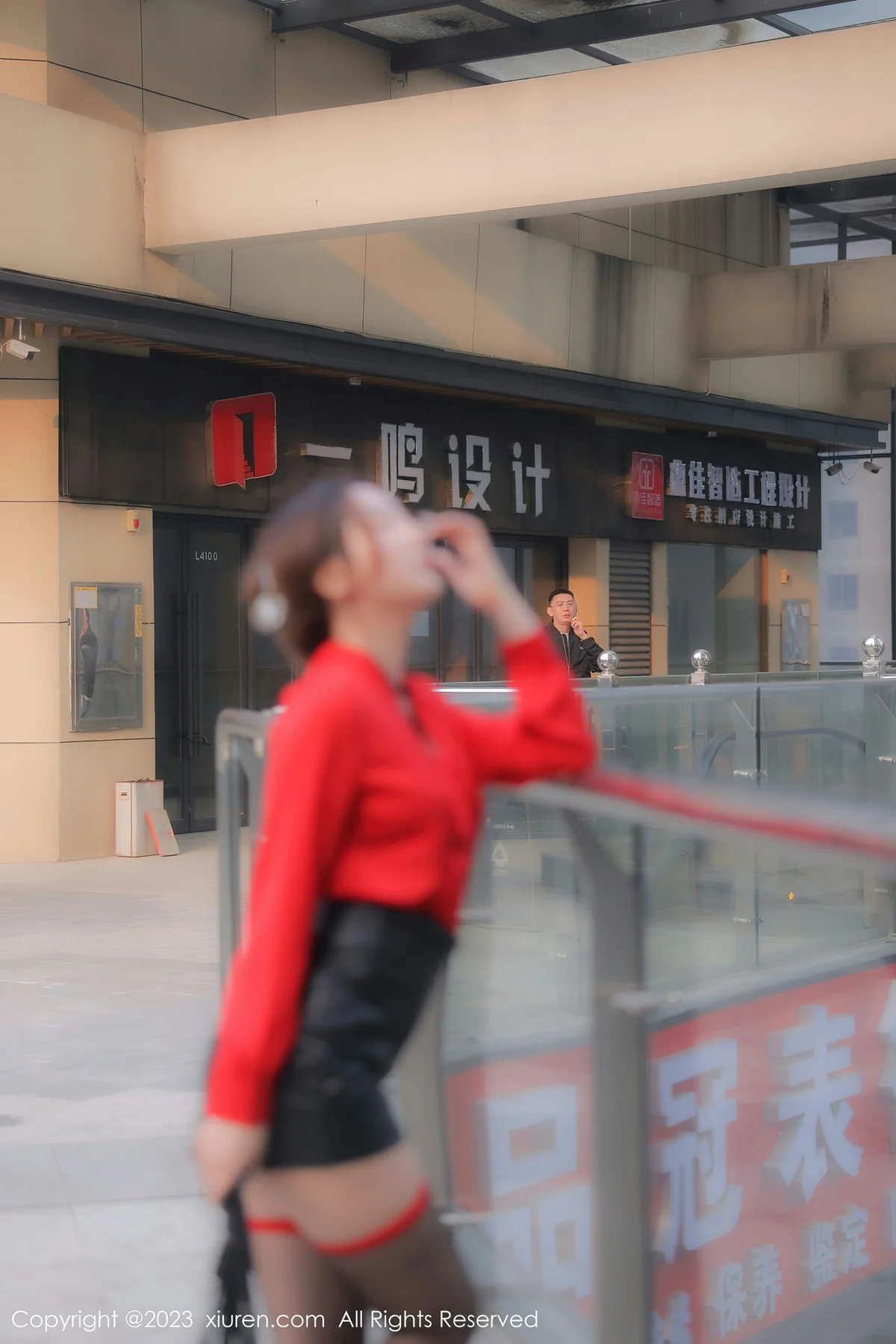 XiuRen 秀人 No.6529 江真真 红色花式内衣写真 - 6