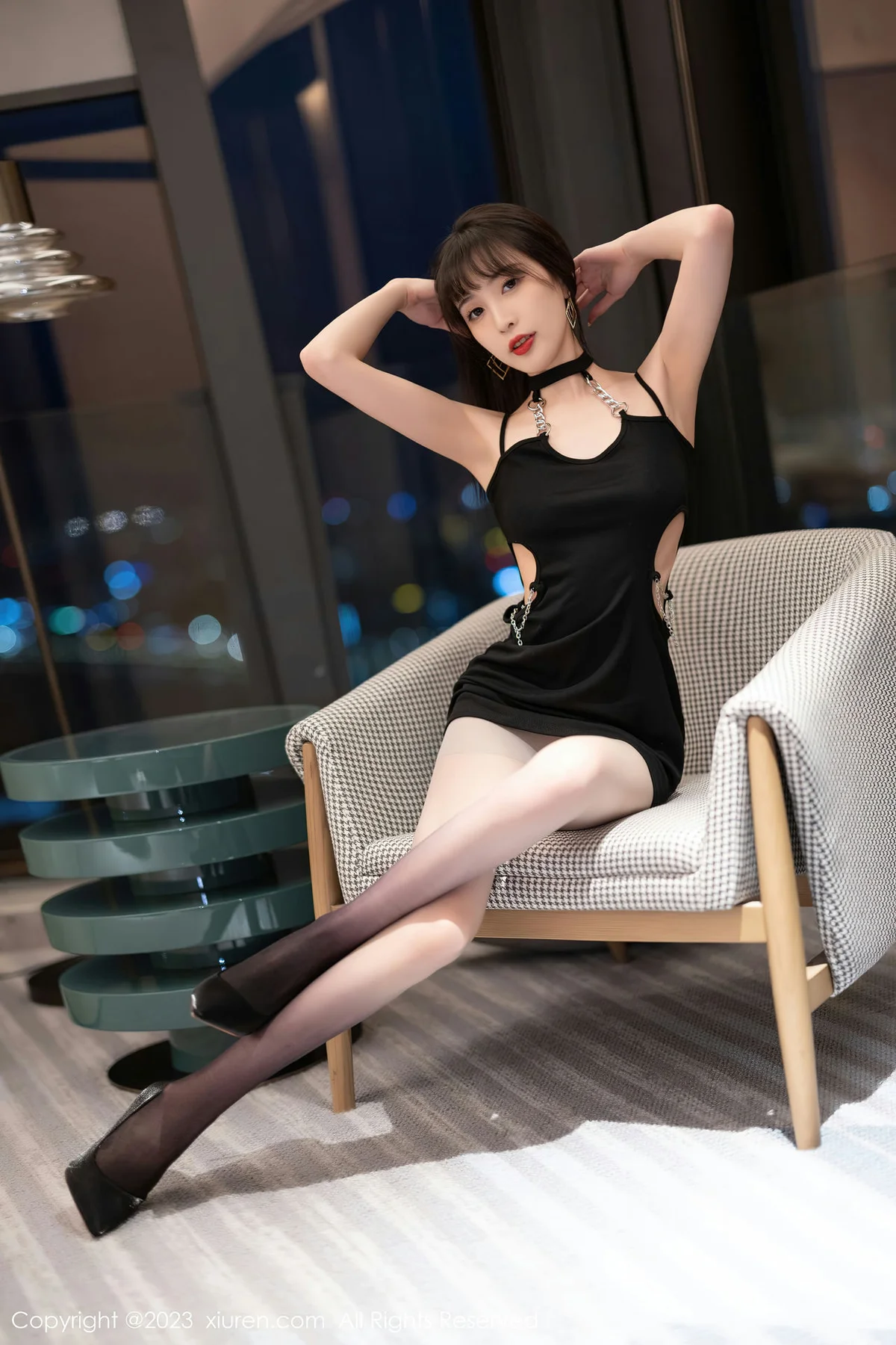 XiuRen 秀人 No.6565 林星阑 渐变色灰丝海南旅拍22 - 1