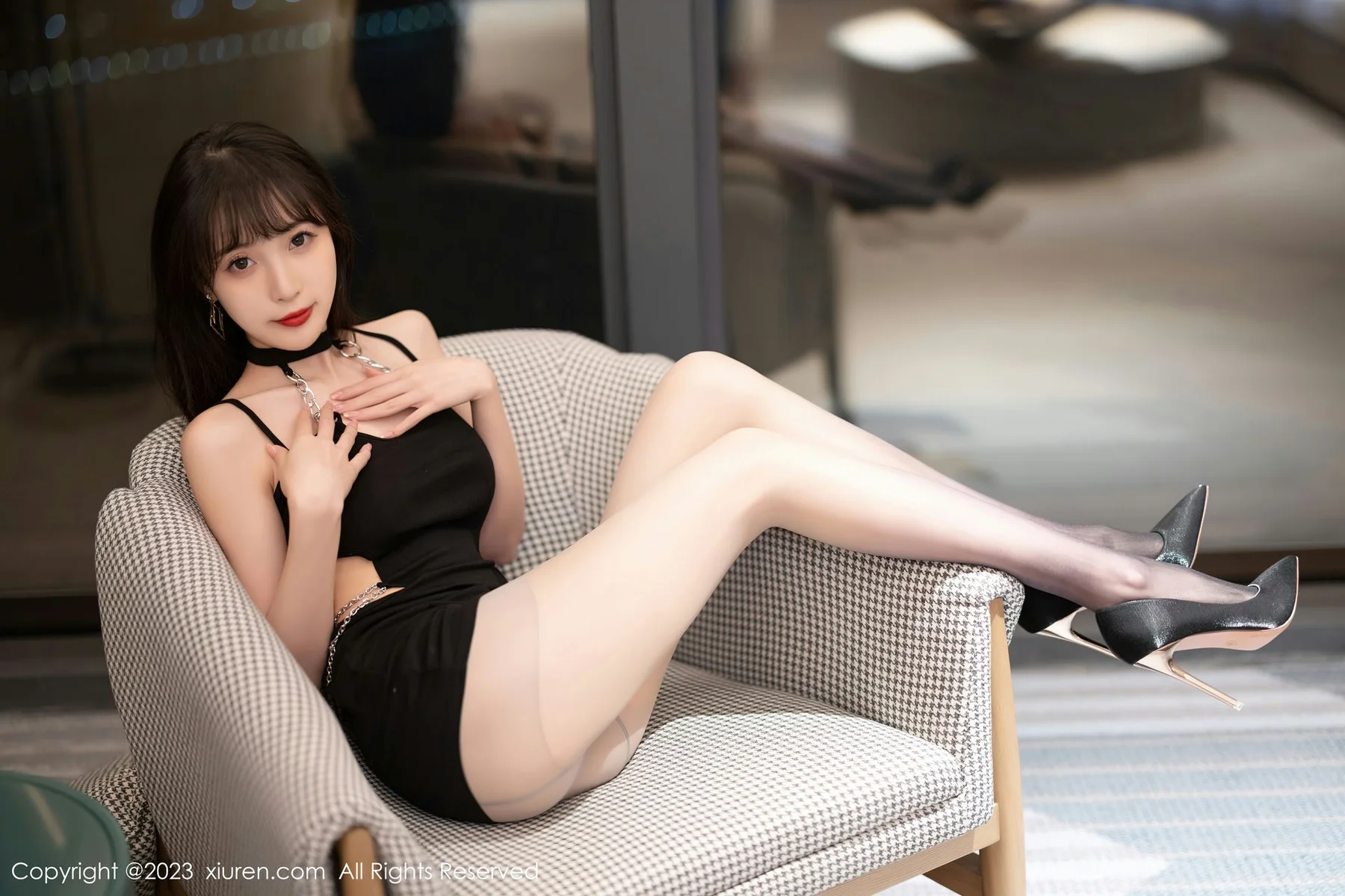 XiuRen 秀人 No.6565 林星阑 渐变色灰丝海南旅拍22 - 7