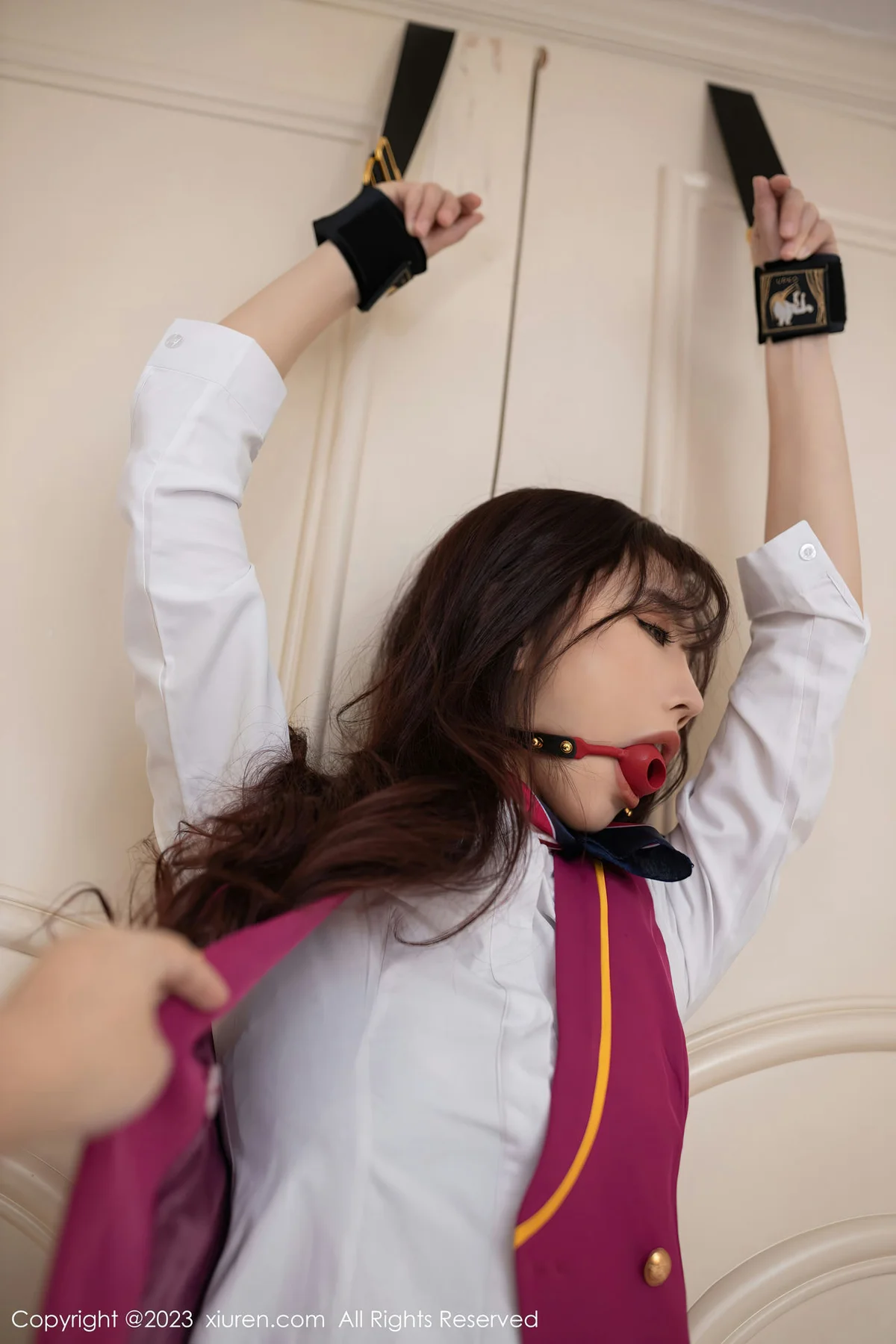 XiuRen 秀人 No.6573 陆萱萱 空姐制服诱惑性感写真111 - 10