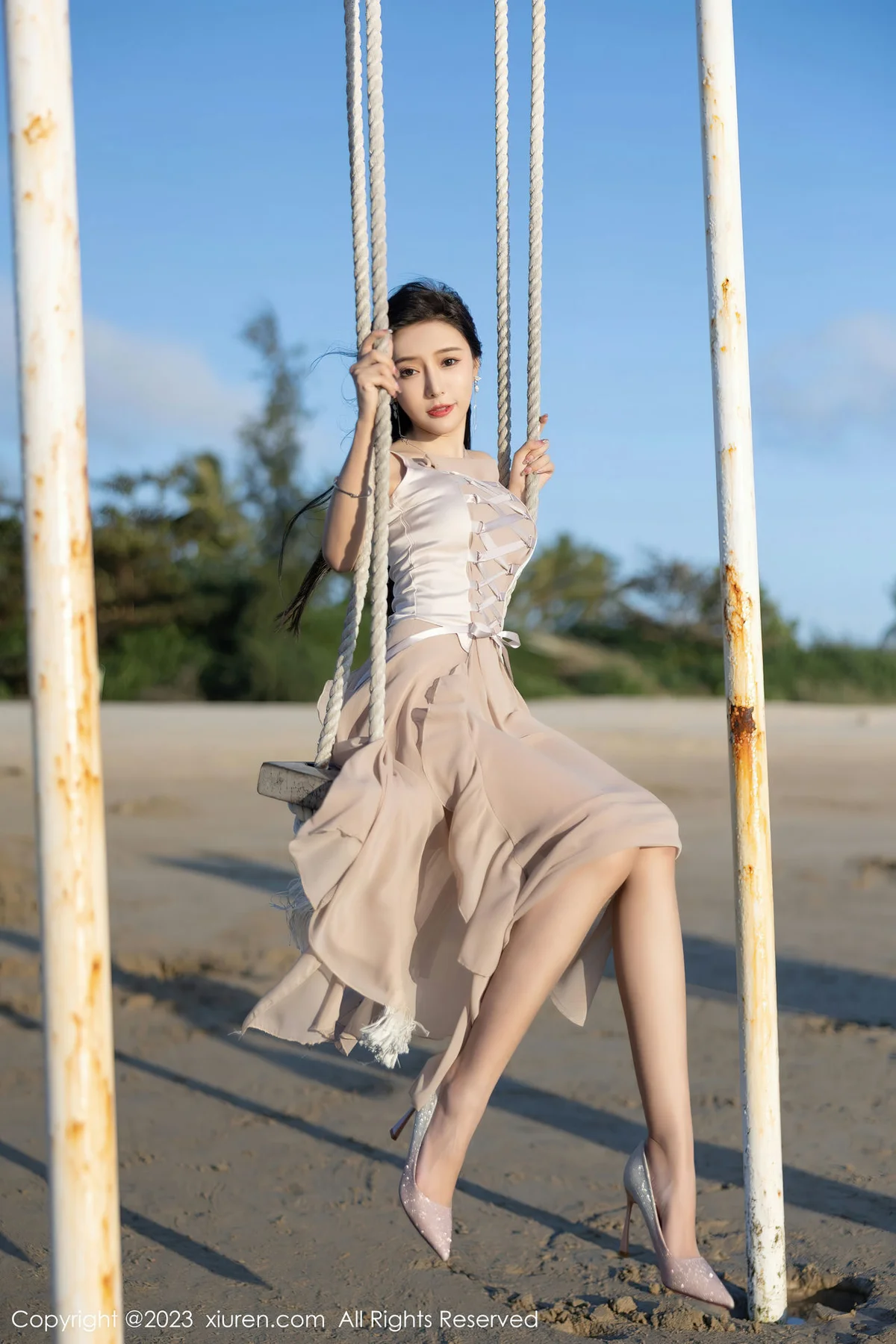 XiuRen 秀人 No.6581 王馨瑶yanni 诱人肉丝海南岛旅拍1 - 3