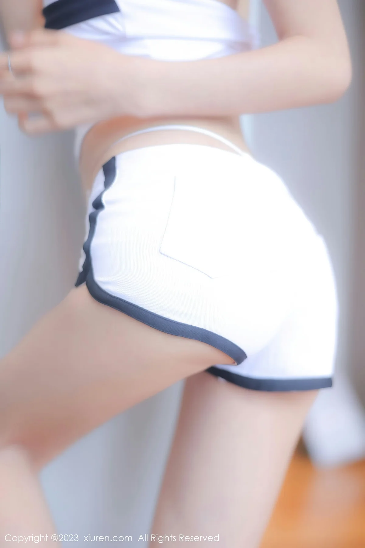 XiuRen 秀人 No.6588 lingyu69 白色运动装性感写真33 - 3