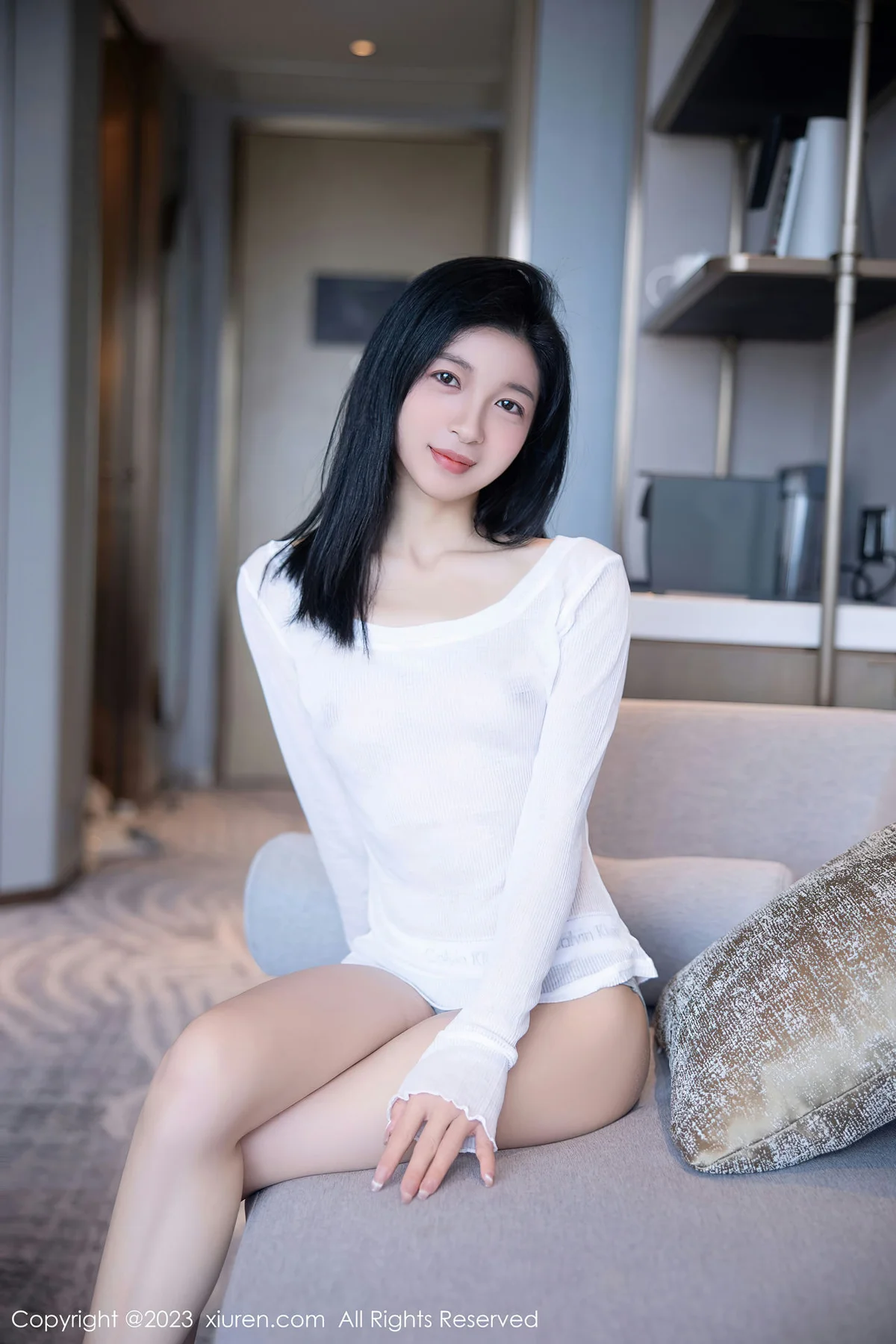 XiuRen 秀人 No.6619 茜茜Kimi 清纯甜美性感写真 - 1