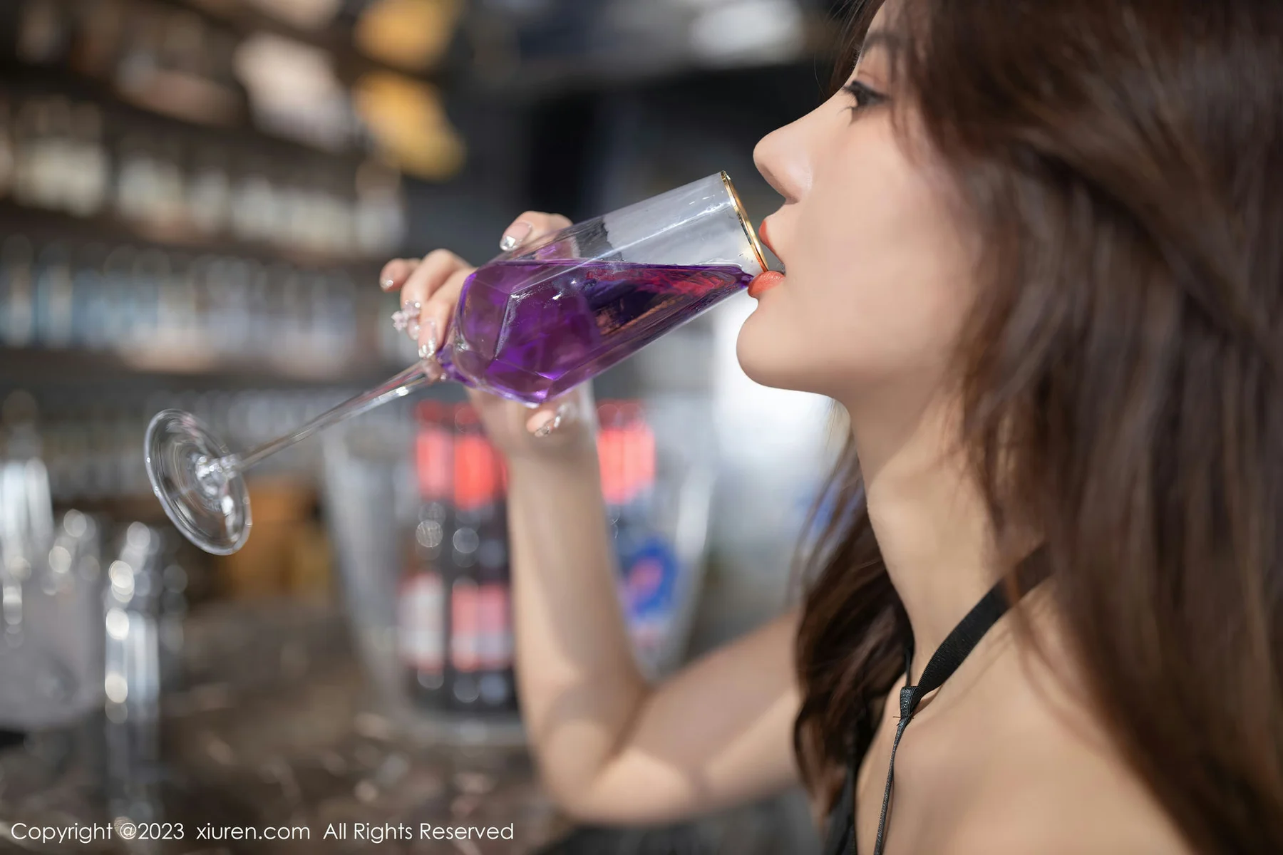 XiuRen 秀人 No.6622 就是阿朱啊 黑色情趣写真1 - 7