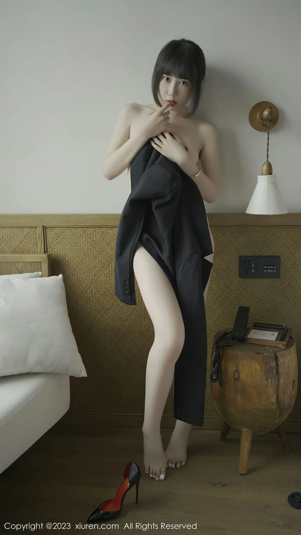 XiuRen 秀人 No.6629 夏馨瑶 魅惑黑丝首套写真 - 6