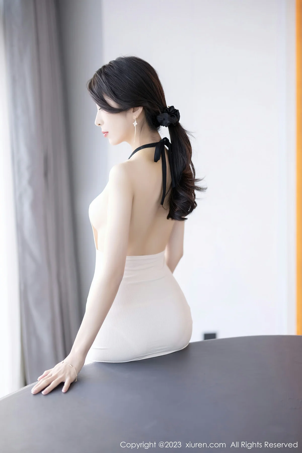 XiuRen 秀人 No.6631 林乐一 连身短裙性感写真 - 7