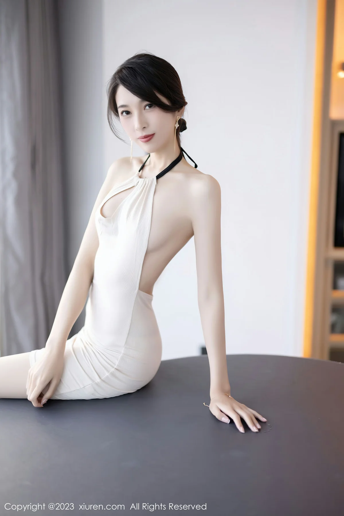 XiuRen 秀人 No.6631 林乐一 连身短裙性感写真 - 10