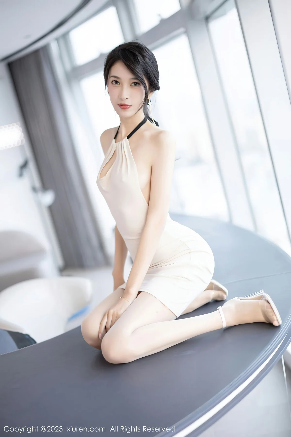 XiuRen 秀人 No.6631 林乐一 连身短裙性感写真 - 10