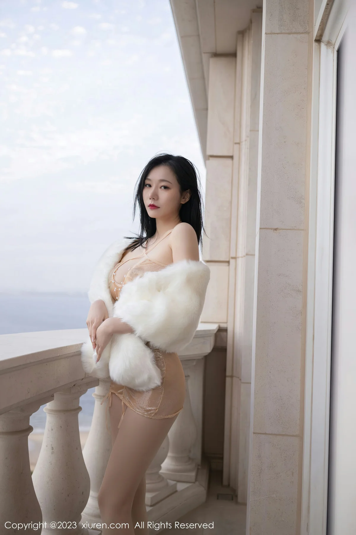 XiuRen 秀人 No.6634 安然anran 轻透情趣吊带性感写真11 - 4