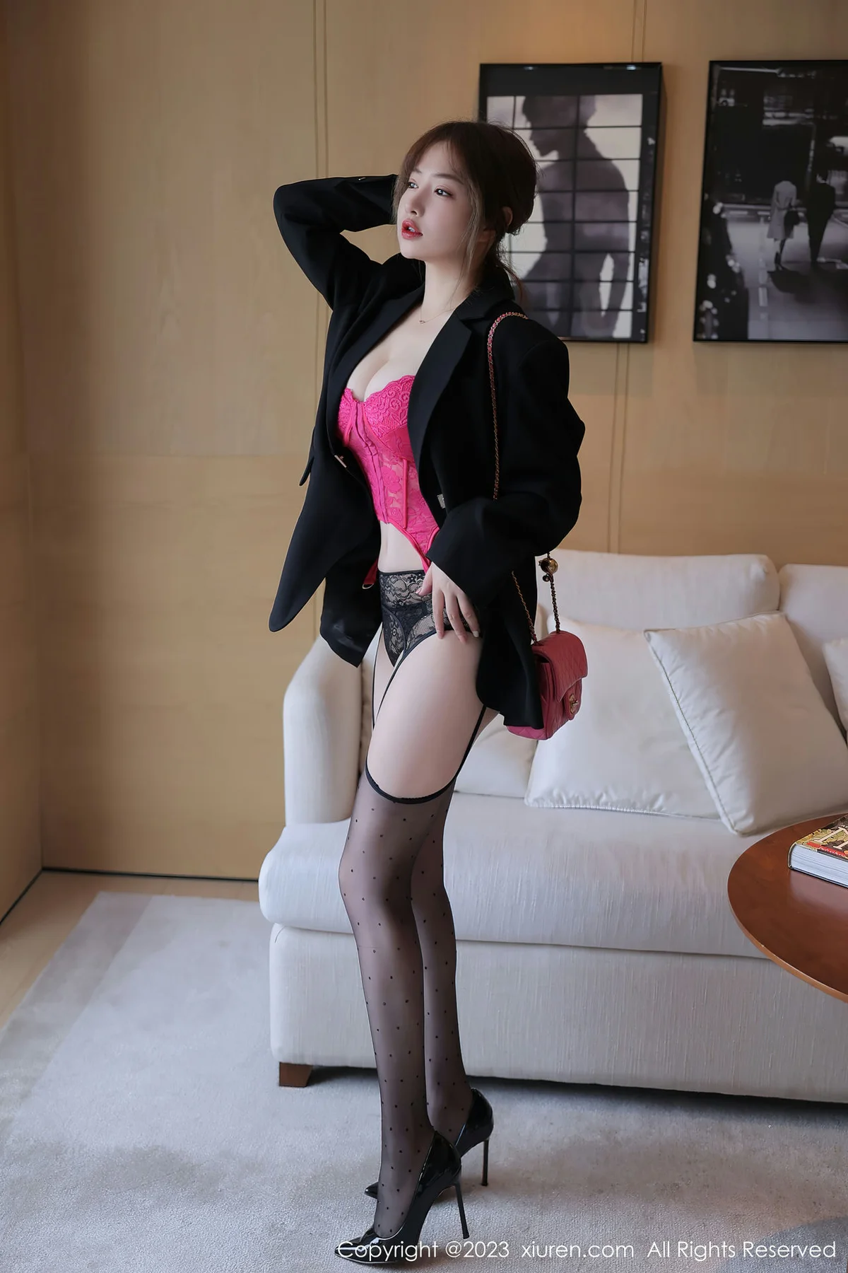 XiuRen 秀人 No.6644 养乐多DoDo 长相清纯甜美性感写真 - 2