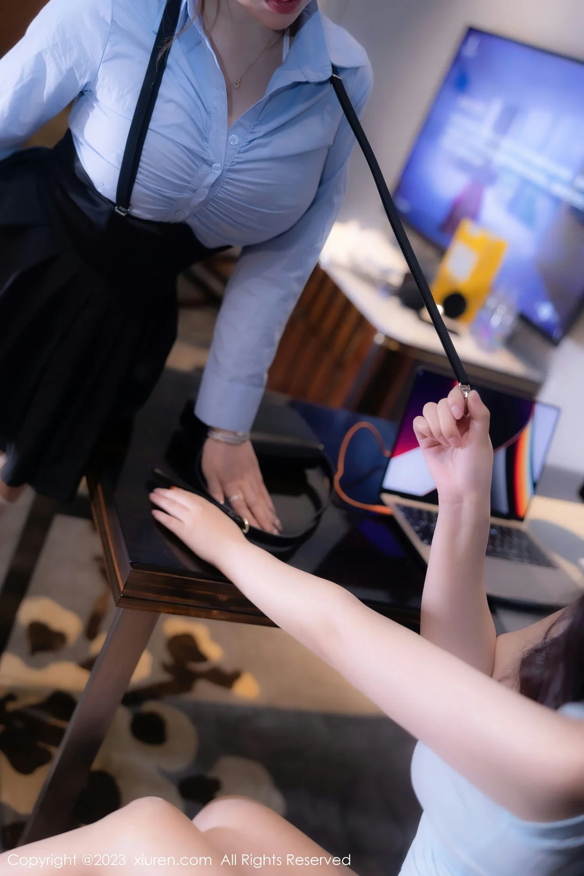 XiuRen 秀人 No.6645 萌汉药baby和arude薇薇 双峰对决模特合集写真1 - 3