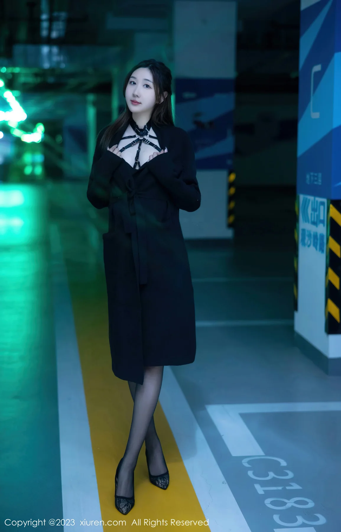 XiuRen 秀人 No.6650 江真真 魅惑黑丝性感写真3 - 2