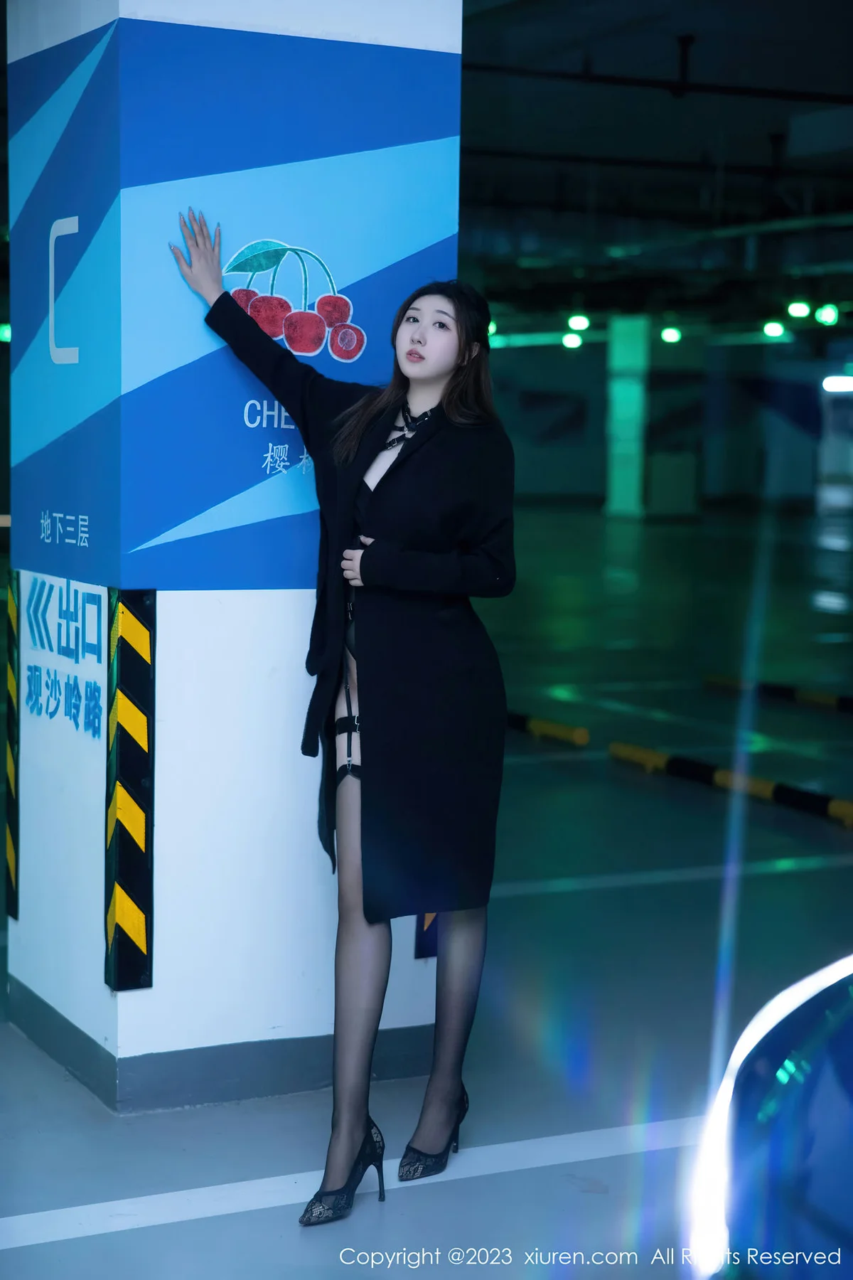 XiuRen 秀人 No.6650 江真真 魅惑黑丝性感写真3 - 4