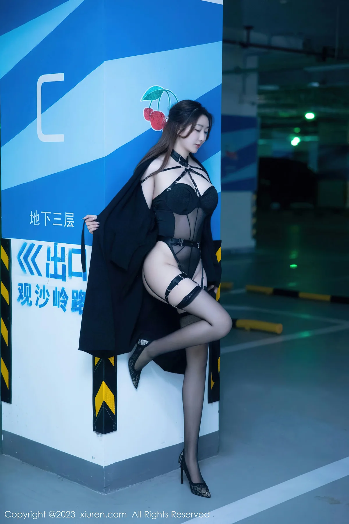 XiuRen 秀人 No.6650 江真真 魅惑黑丝性感写真3 - 7