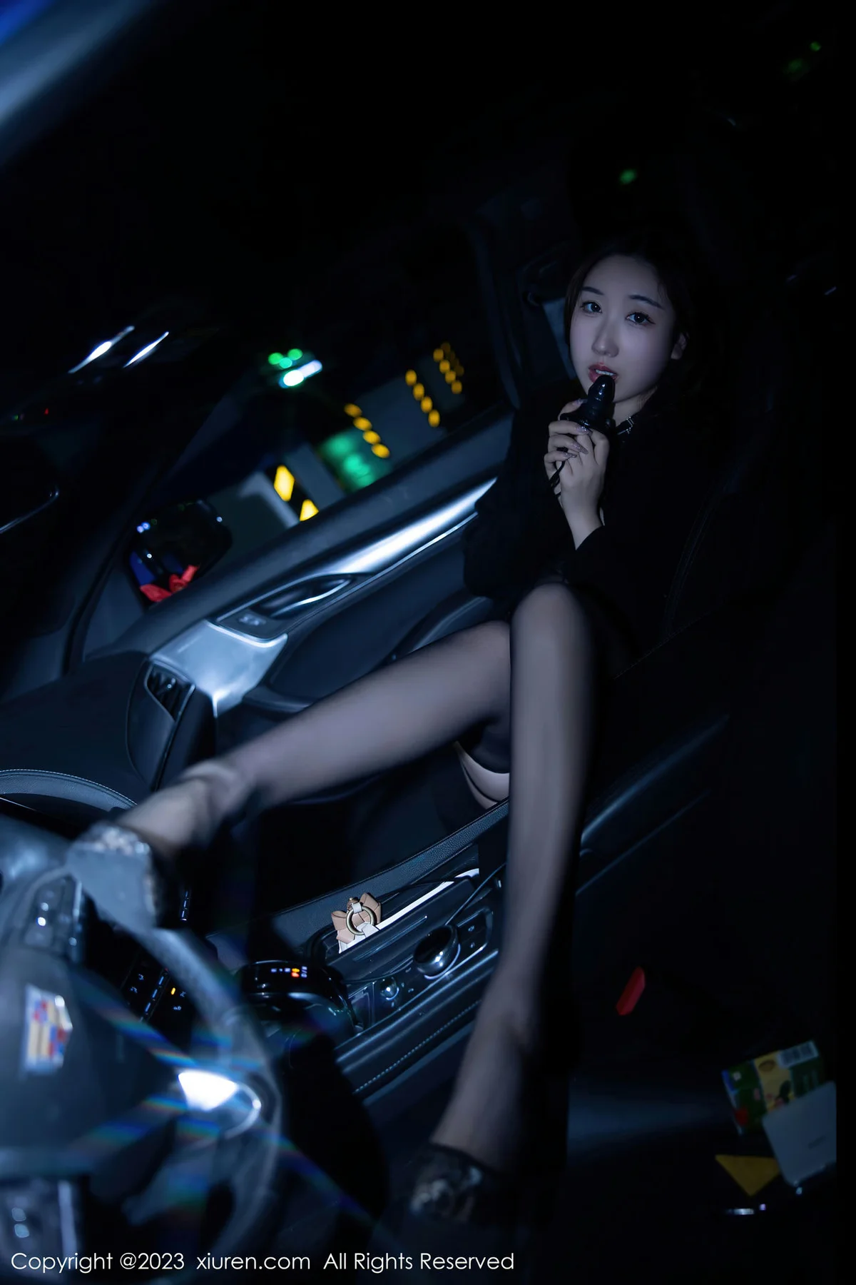 XiuRen 秀人 No.6650 江真真 魅惑黑丝性感写真3 - 8