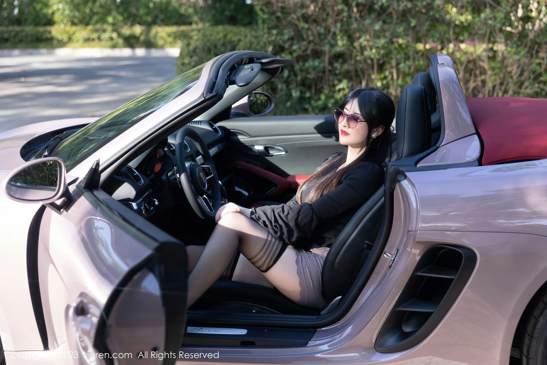 XiuRen 秀人 No.6676 诗诗kiki 魅惑黑丝性感写真2 - 5