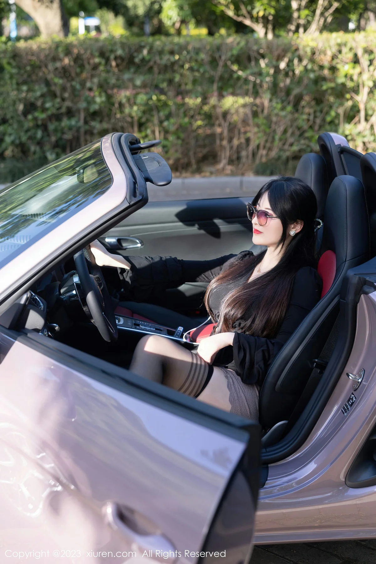 XiuRen 秀人 No.6676 诗诗kiki 魅惑黑丝性感写真2 - 6