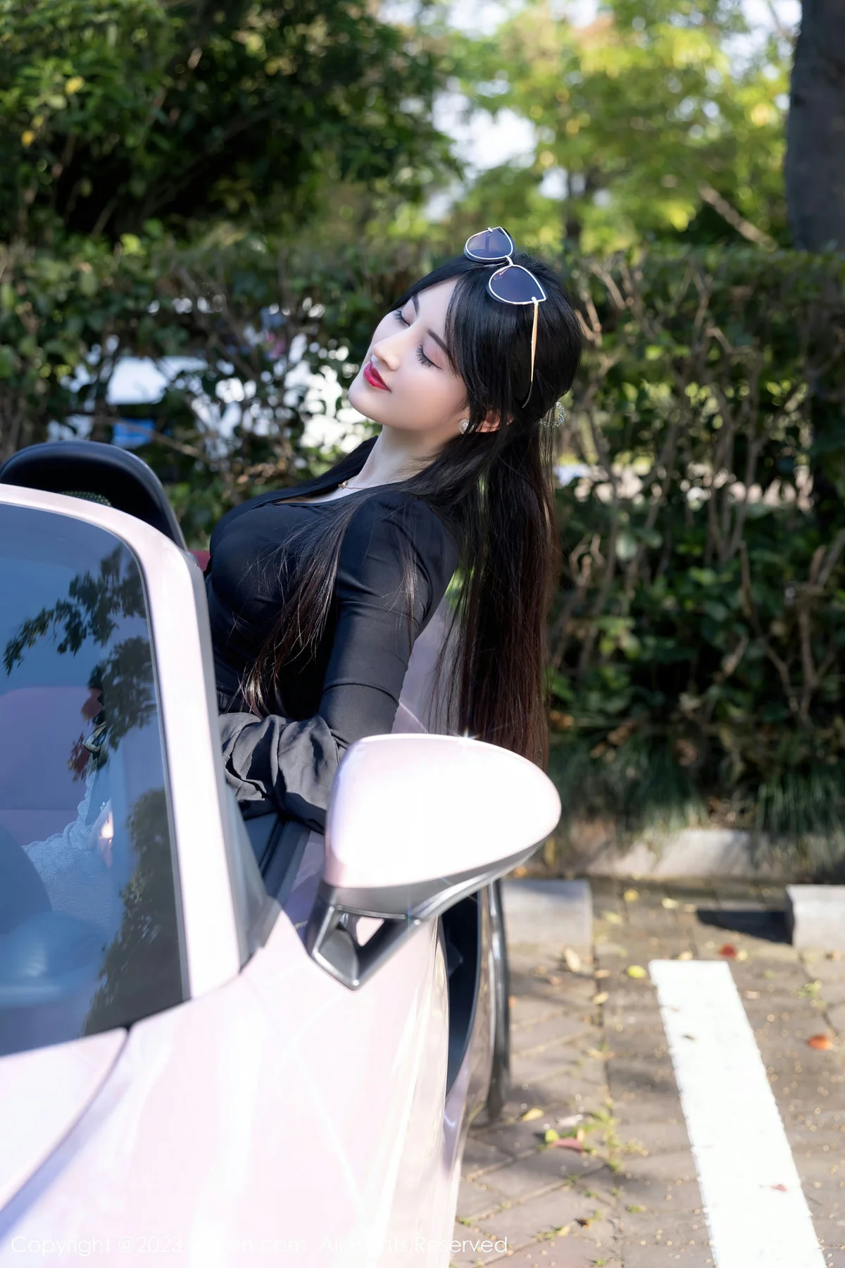 XiuRen 秀人 No.6676 诗诗kiki 魅惑黑丝性感写真2 - 1