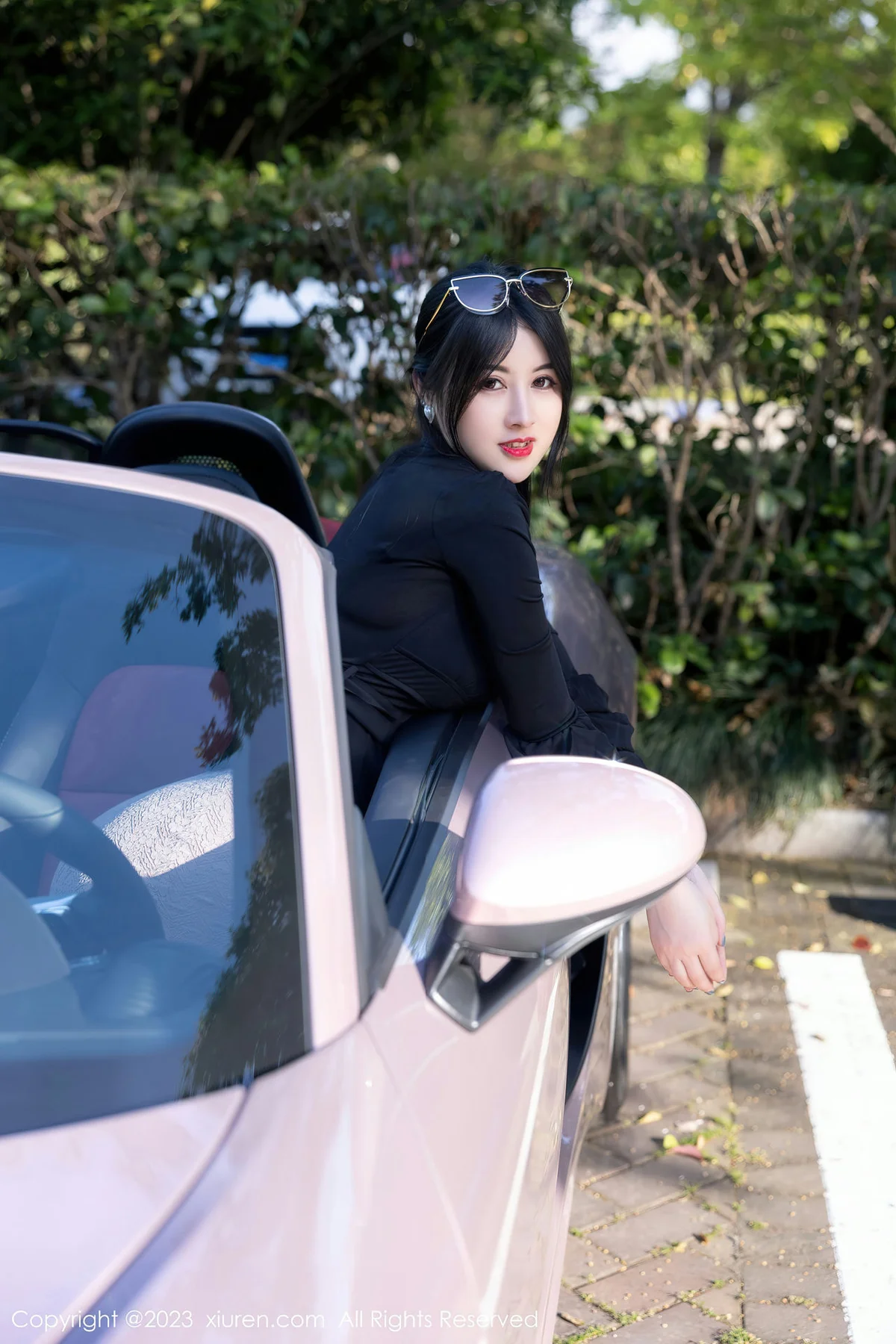 XiuRen 秀人 No.6676 诗诗kiki 魅惑黑丝性感写真2 - 2