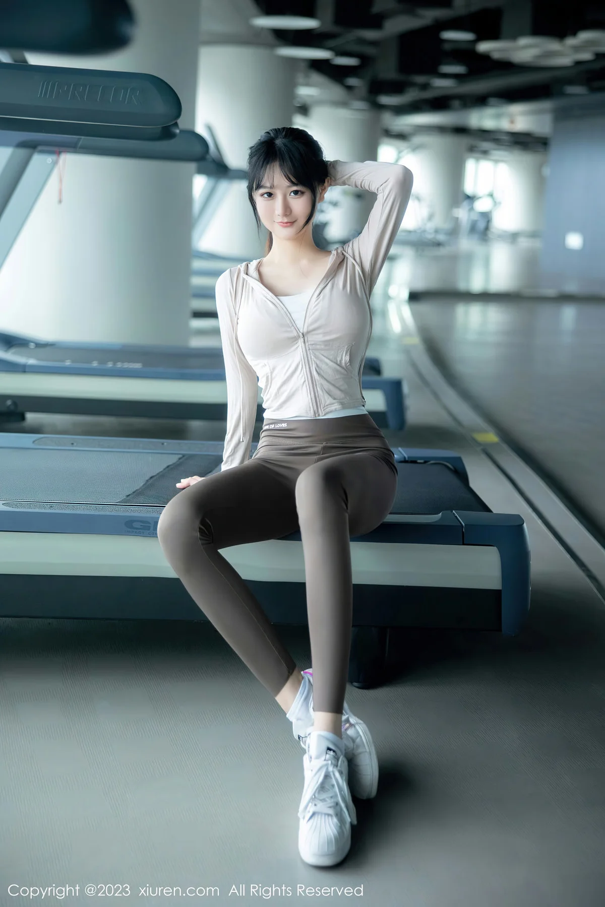 XiuRen 秀人 No.6683 幼幼 浅色运动服饰性感写真11 - 5