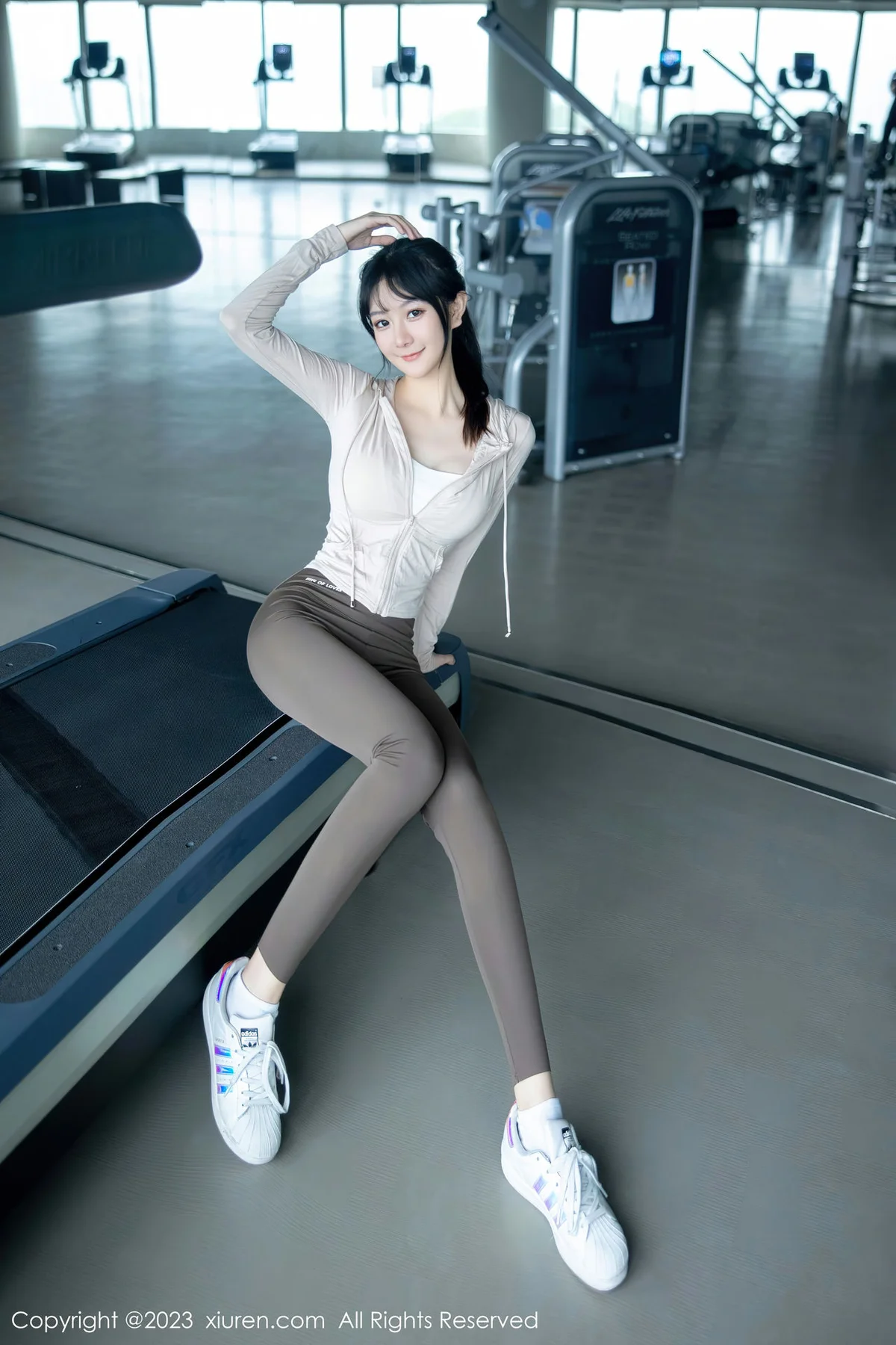 XiuRen 秀人 No.6683 幼幼 浅色运动服饰性感写真11 - 6