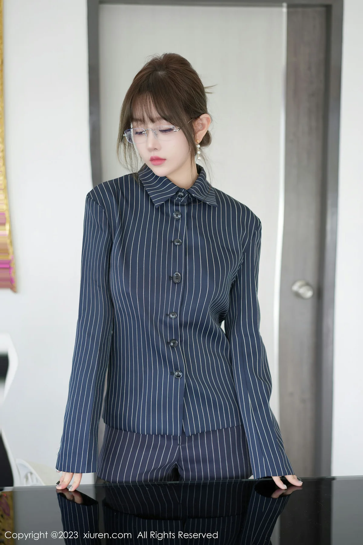 XiuRen 秀人 No.6689 王雨纯 黑色情趣内衣泰国旅拍11 - 1