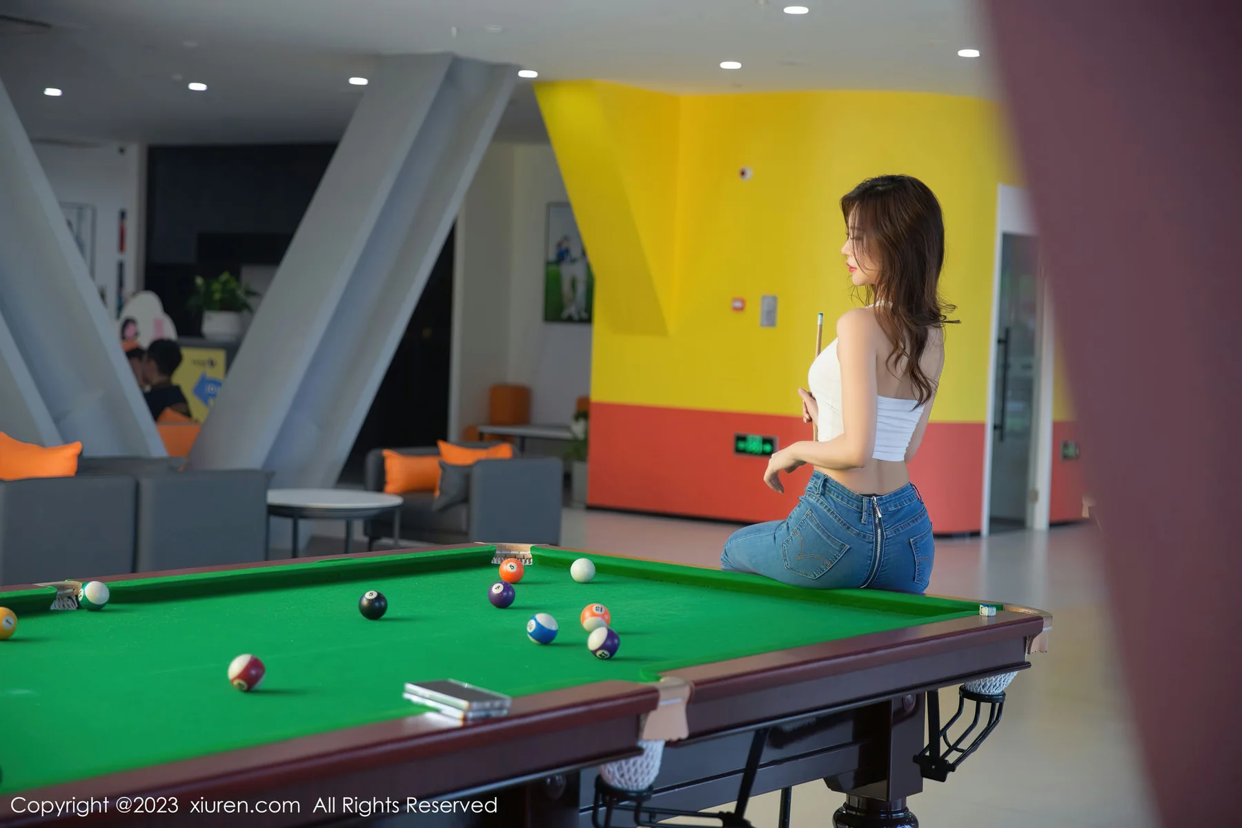 XiuRen 秀人 No.6690 绮里嘉ula 魅惑黑丝湿身性感写真1 - 4