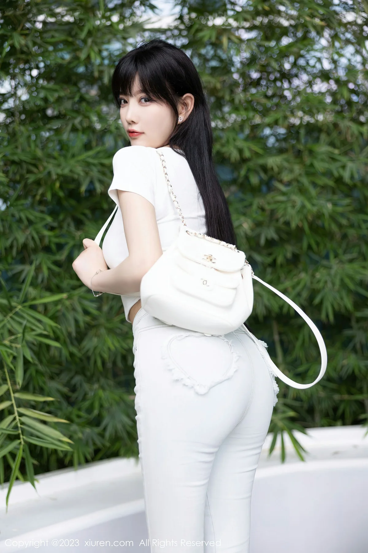 XiuRen 秀人 No.6707 杨晨晨Yome 浅色内衣海南岛旅拍1 - 8